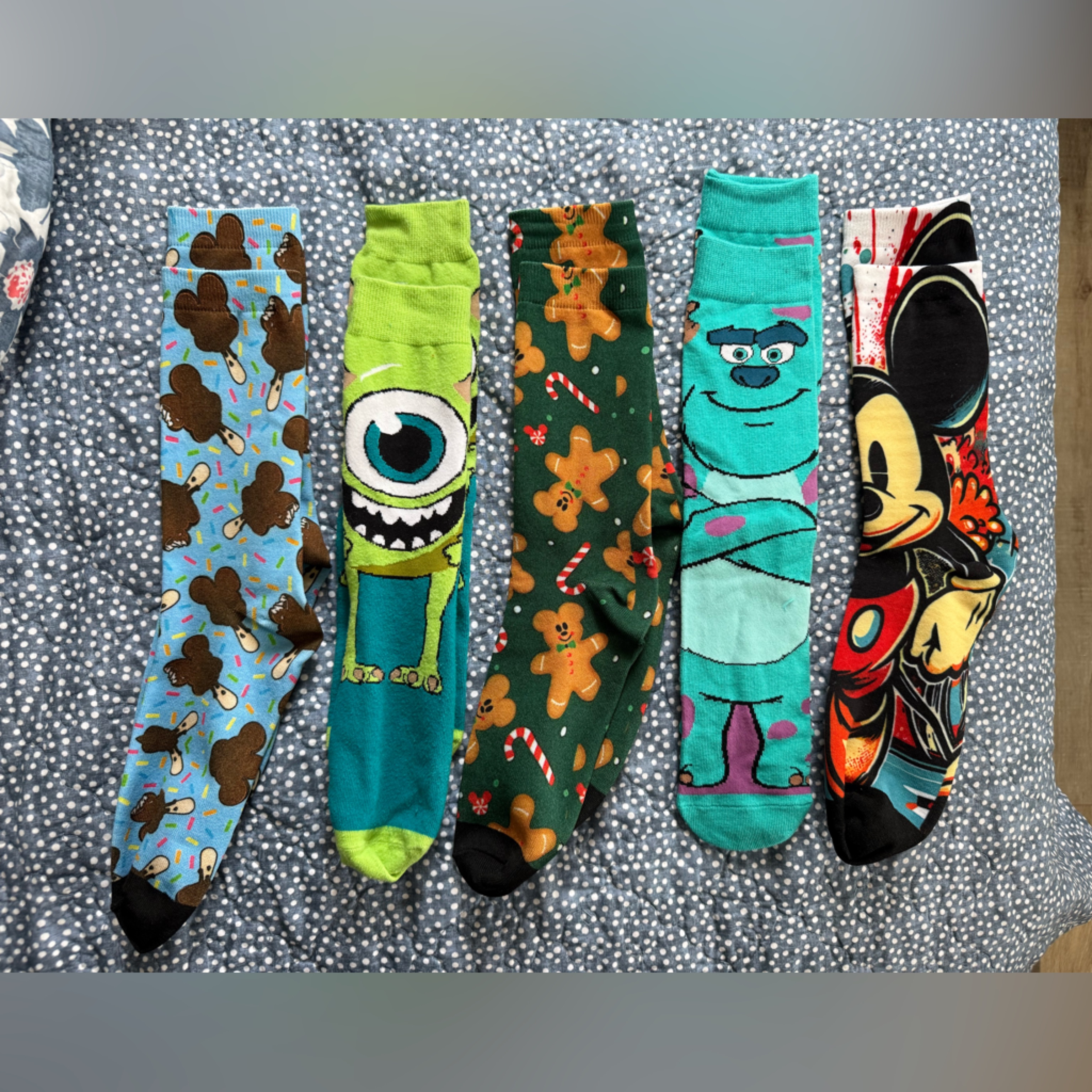 Disney Socks (Set Of 5)